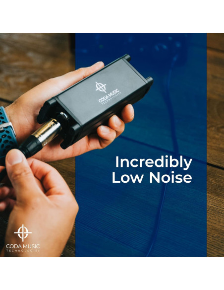 Coda MB-1 Preamp Micrófono 48V Phantom 25dB Ganancia