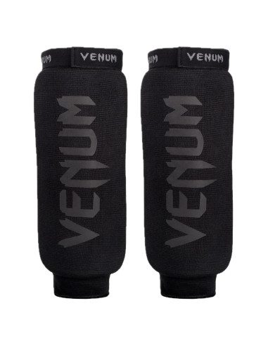 Protectores de Espinillas Venum Kontact - Talla Única - Negro