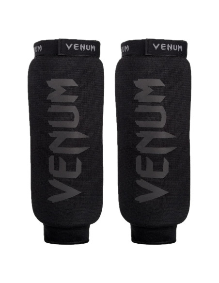 Protectores de Espinillas Venum Kontact - Talla Única - Negro