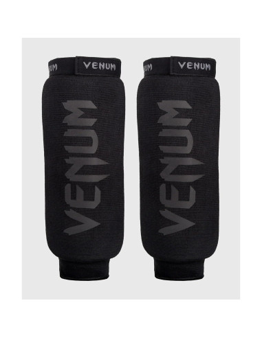 Protectores de Espinillas Venum Kontact - Talla Única - Negro