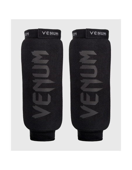 Protectores de Espinillas Venum Kontact - Talla Única - Negro