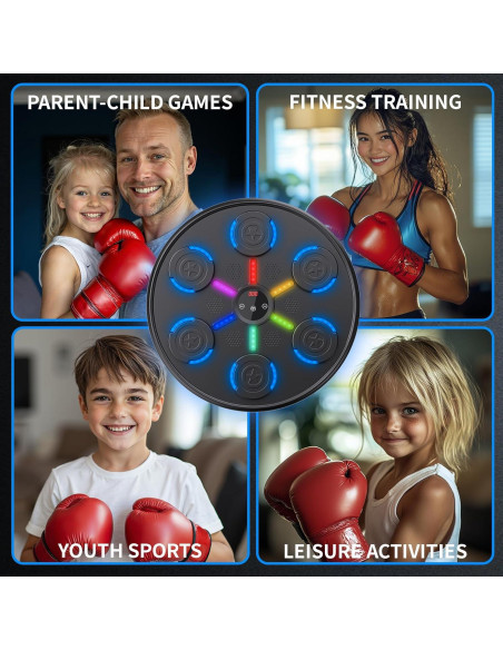 Máquina de Boxeo Musical Chexolab CX-YYQT con Guantes