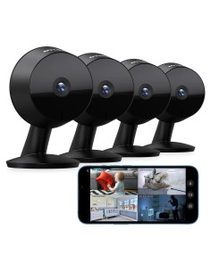 Cámara de Seguridad LaView 4MP Interior con Visión Nocturna