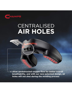 Protector Bucal Transpirable Champs MMA para Boxeo y Artes Marciales 2