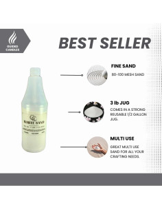 Arena Blanca Fina 1.36 kg Guided Candles 80-100 Malla 2