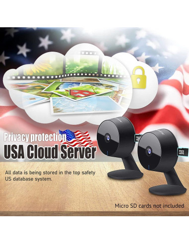 Cámara de Seguridad LaView 4MP Interior con Visión Nocturna