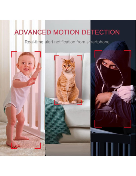 Cámara de Seguridad LaView 4MP Interior con Visión Nocturna