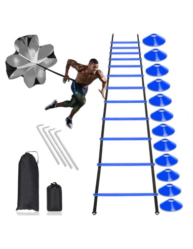 Conjunto de Entrenamiento de Velocidad YCRRVAE - 6.1m Escalera