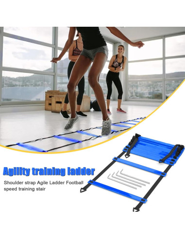 Conjunto de Entrenamiento de Velocidad YCRRVAE - 6.1m Escalera