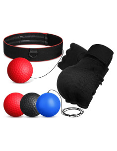 Juego de Boxeo WinnerWhy SHQ3095 con 3 Pelotas y Guantes