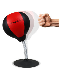 Bolsa de Boxeo de Escritorio BYAOSUN con Ventosas - Alivio Estrés