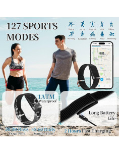 Pulsera Inteligente Munnrei H59 con GPS y 127 Modos Deportivos 2