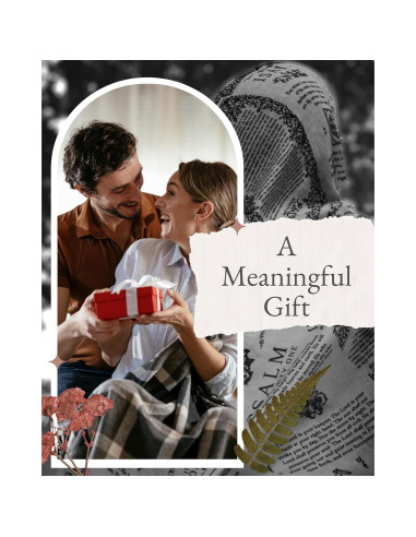 Chal de Oración Cristiano Verde Melón 177.8x88.9 cm con Versículos