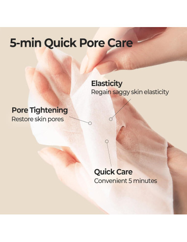 Máscara de Tela Diaria SKINFOOD Acorn Pore 30 Unidades