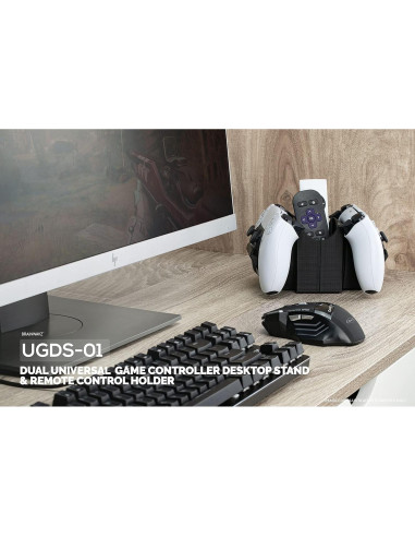 Soporte de Escritorio BRAINWAVZ UGDS-01 para 2 Controladores