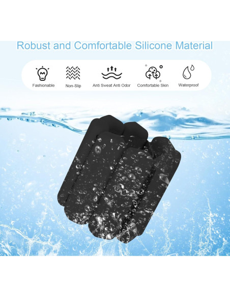 Conjunto de Pesas para Muñeca Teikugv 0.9kg Ajustables