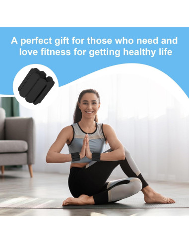 Conjunto de Pesas para Muñeca Teikugv 0.9kg Ajustables