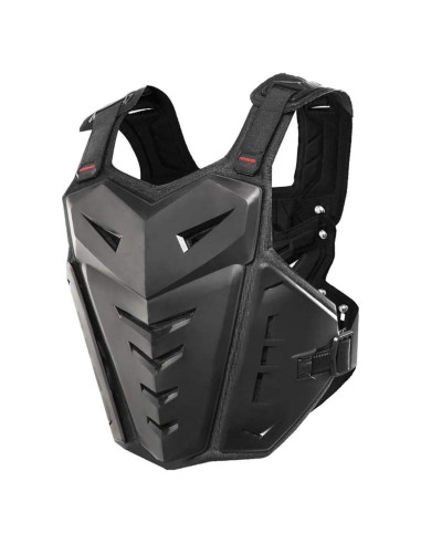 Chaleco Protector de Armadura PETA para Motocicleta Negro