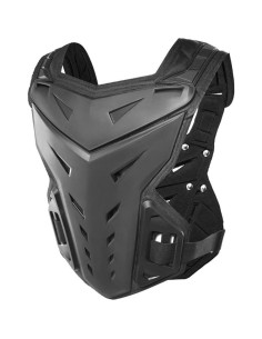 Chaleco Protector de Armadura PETA para Motocicleta Negro 2