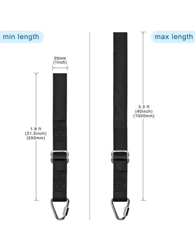 Correa de Soporte para Saco de Boxeo Dolibest 100cm Ajustable