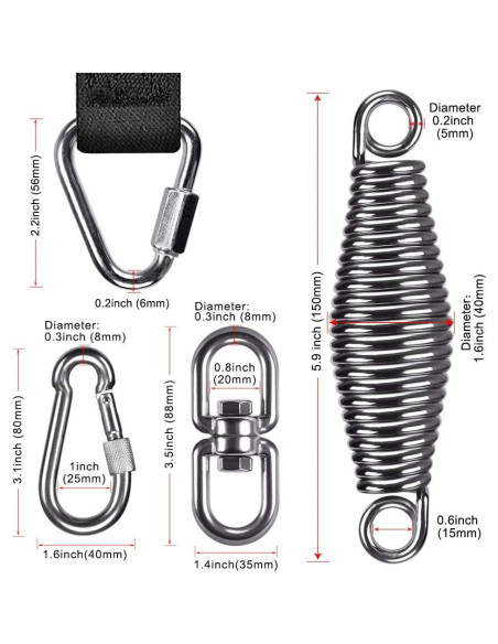 Correa de Soporte para Saco de Boxeo Dolibest 100cm Ajustable