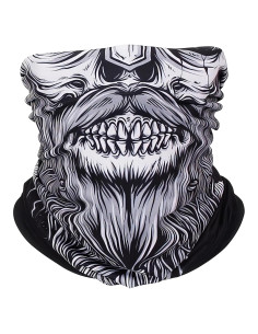 Máscara Gaiter de Cuello CycleZT Calavera Unisex 46x24 cm