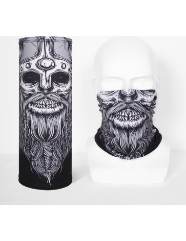 Máscara Gaiter de Cuello CycleZT Calavera Unisex 46x24 cm