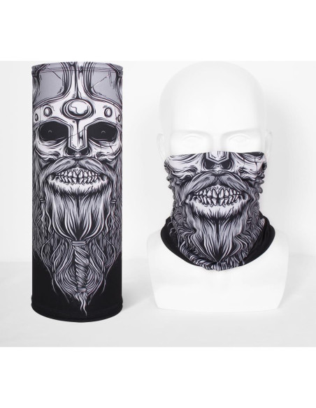 Máscara Gaiter de Cuello CycleZT Calavera Unisex 46x24 cm