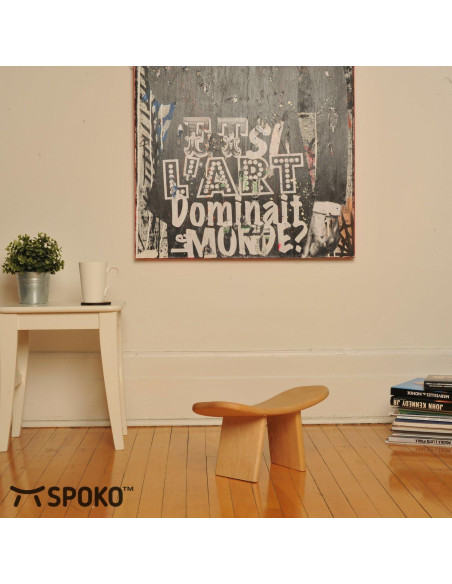 Banco de Meditación Ergonómico SPOKO Moka - Viaje, 1.99 kg