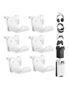 Soporte de Pared KUNSLUCK para 6 Controladores y Auriculares