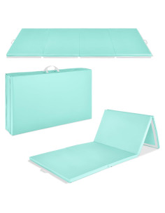 Almohadilla de Gimnasio Plegable 3.05m Rosa/Negro Mejor Opción