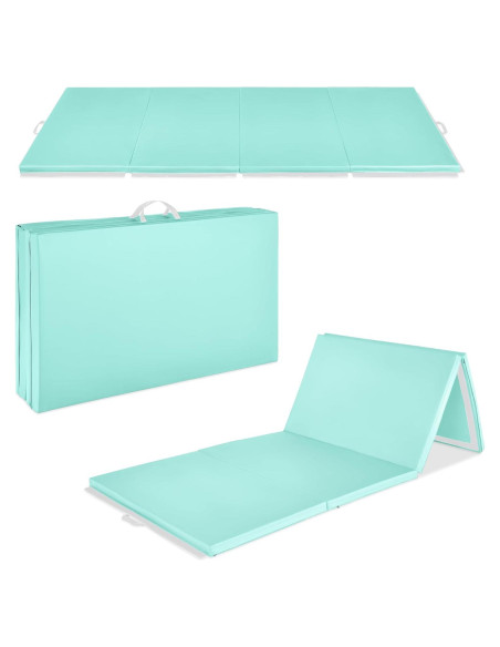 Almohadilla de Gimnasio Plegable 3.05m Rosa/Negro Mejor Opción