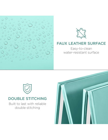 Almohadilla de Gimnasio Plegable 3.05m Rosa/Negro Mejor Opción