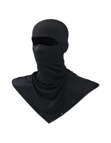 Balaclava de Protección Solar SAITAG para Motocicleta - Negra