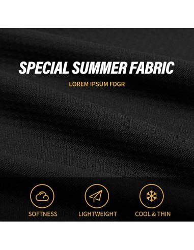 Balaclava de Protección Solar SAITAG para Motocicleta - Negra