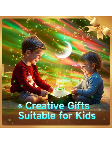 Proyector de Estrellas Coolnight Galaxy 180 Efectos Luz Aurora