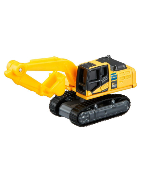 Excavadora Hidráulica Komatsu PC200-10 Takara Tomy Mini Juguete