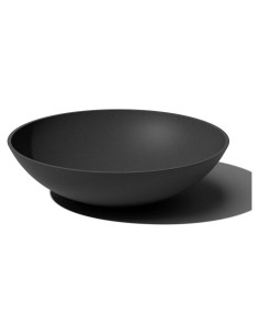 Maceta Veradek Lane Bowl 61 cm Redonda Negra para Exterior