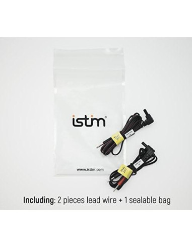 Cables de Reemplazo TENS iStim 2 Piezas 2mm Conectores
