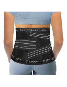 Faja de Soporte Lumbar ORTONYX para Espalda Baja - Negro XS-S