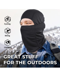 Máscara Balaclava WTACTFUL 3 Piezas Unisex - Ajuste Elástico 2