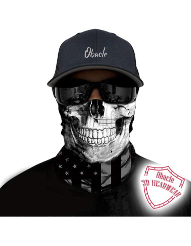 Mascarilla Gaiter Tubo Obacle 3D Protección Solar y Polvo