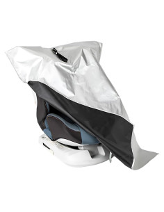 Cubierta de Sombra para Asiento de Coche ZIMISI Gris 95x74cm