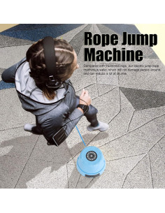 Máquina de Saltar Cuerda Eléctrica Ciciglow con Control Remoto 2