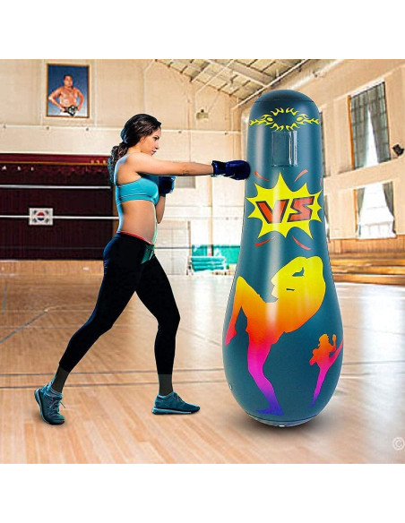 Saco de Boxeo Inflable SUNSHINE-MALL para Niños 165 cm