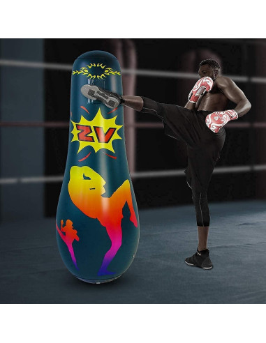 Saco de Boxeo Inflable SUNSHINE-MALL para Niños 165 cm