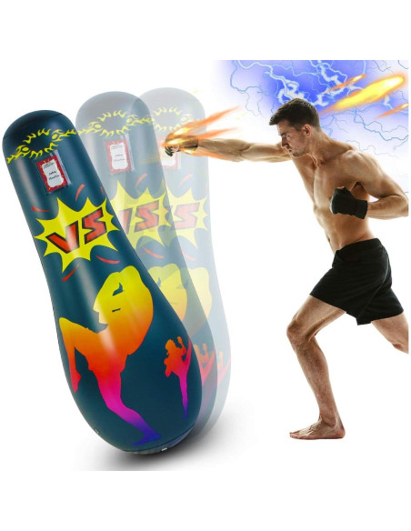 Saco de Boxeo Inflable SUNSHINE-MALL para Niños 165 cm