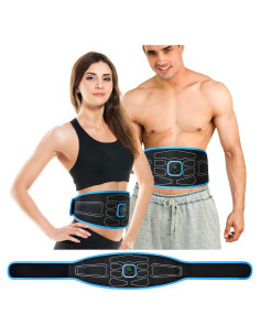 Cinturón Estimulador de Abdominales KLT-07 - Ajustable y Portátil