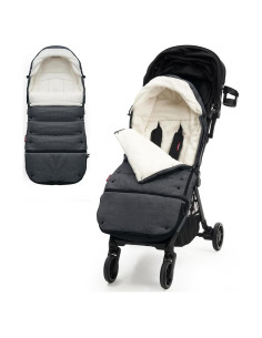 Saco de Pies para Cochecito Momcozy Fu001 Universal Negro