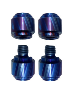 Juego de Estudio de Pulgar de Titanio Atsuch para Cuchillo Benchmade Bugout